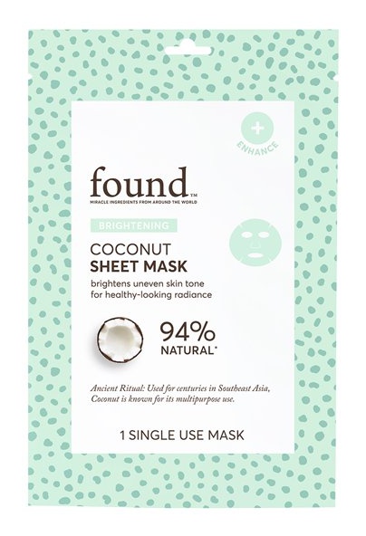 Found Brightening Coconut Sheet Mask