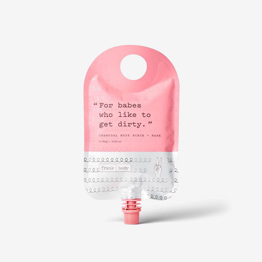 Frank Body Charcoal Body Scrub And Mask