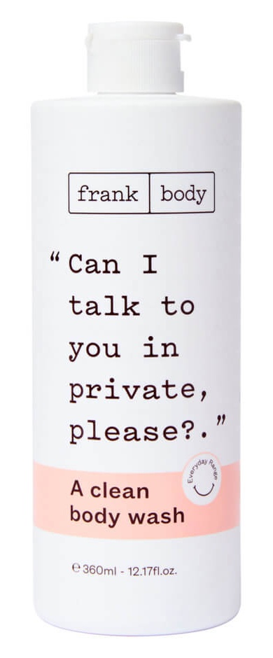 Frank Body Clean Body Wash: Unscented