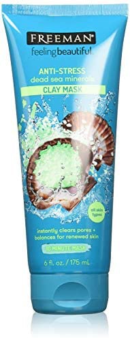 Freeman Anti-Stress Clay Facial Mask With Dead Sea Minerals
