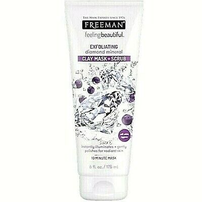Freeman Exfoliating Diamond Mineral Clay Mask & Scrub
