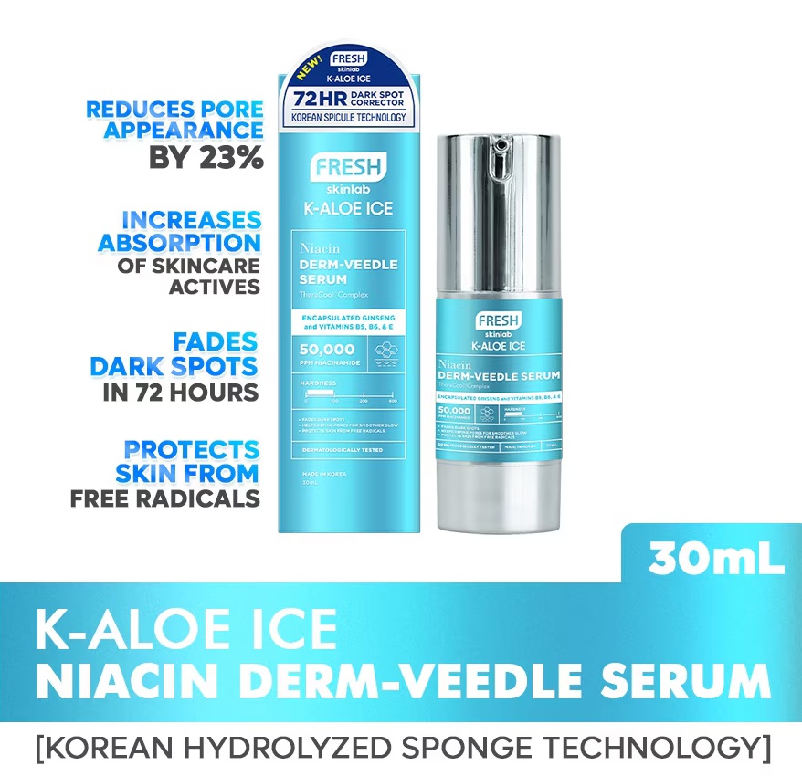 Fresh Skinlab K-aloe Ice Niacin Derm-veedle Serum
