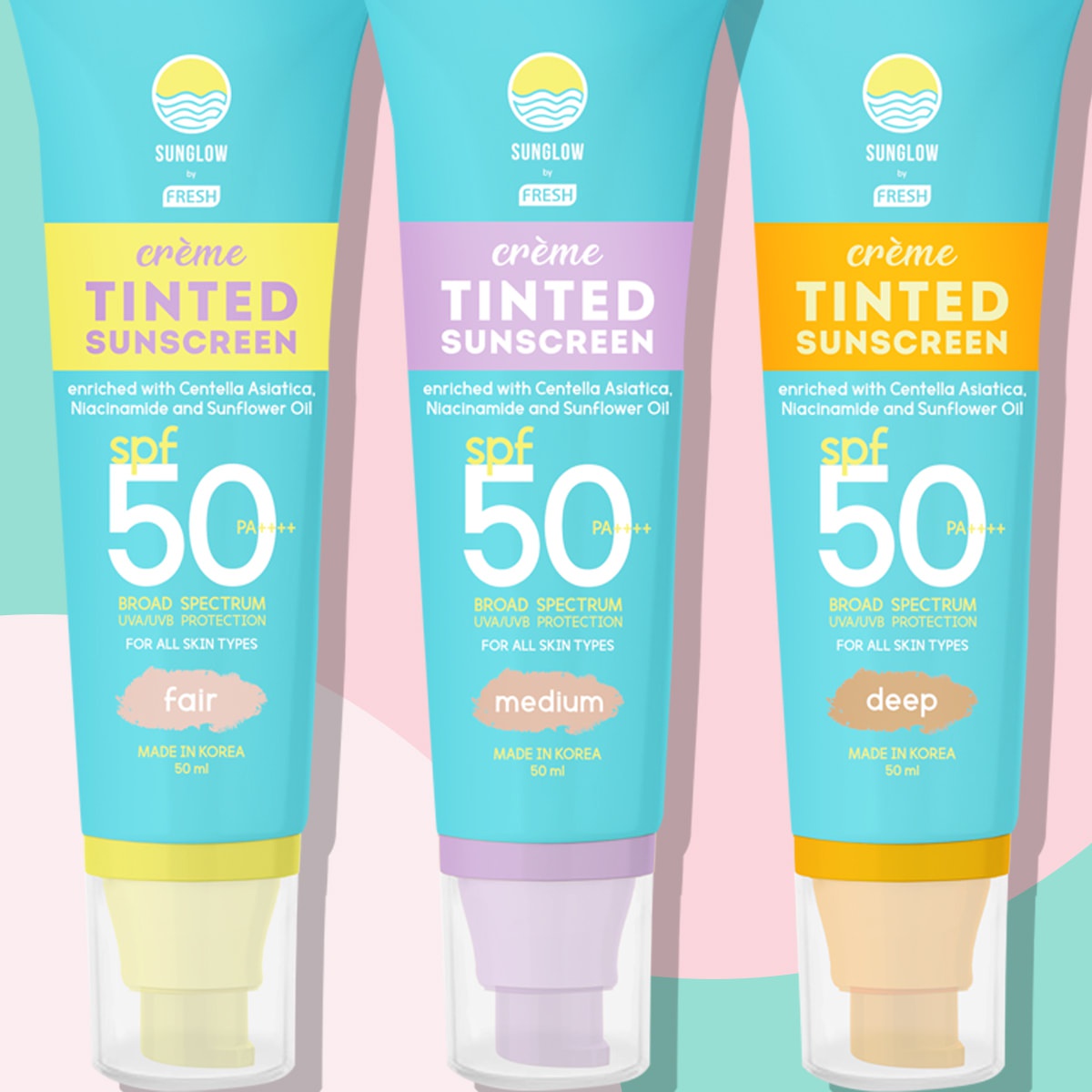Fresh Sunglow Tinted sunscreen