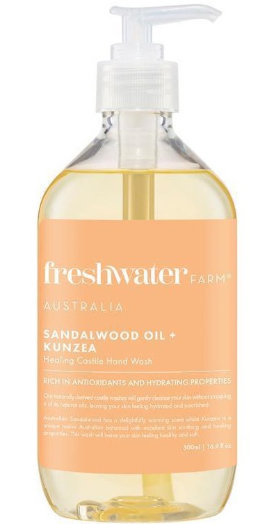 Freshwater Farm Sandalwood Oil + Kunzea Healing Castile Hand Wash