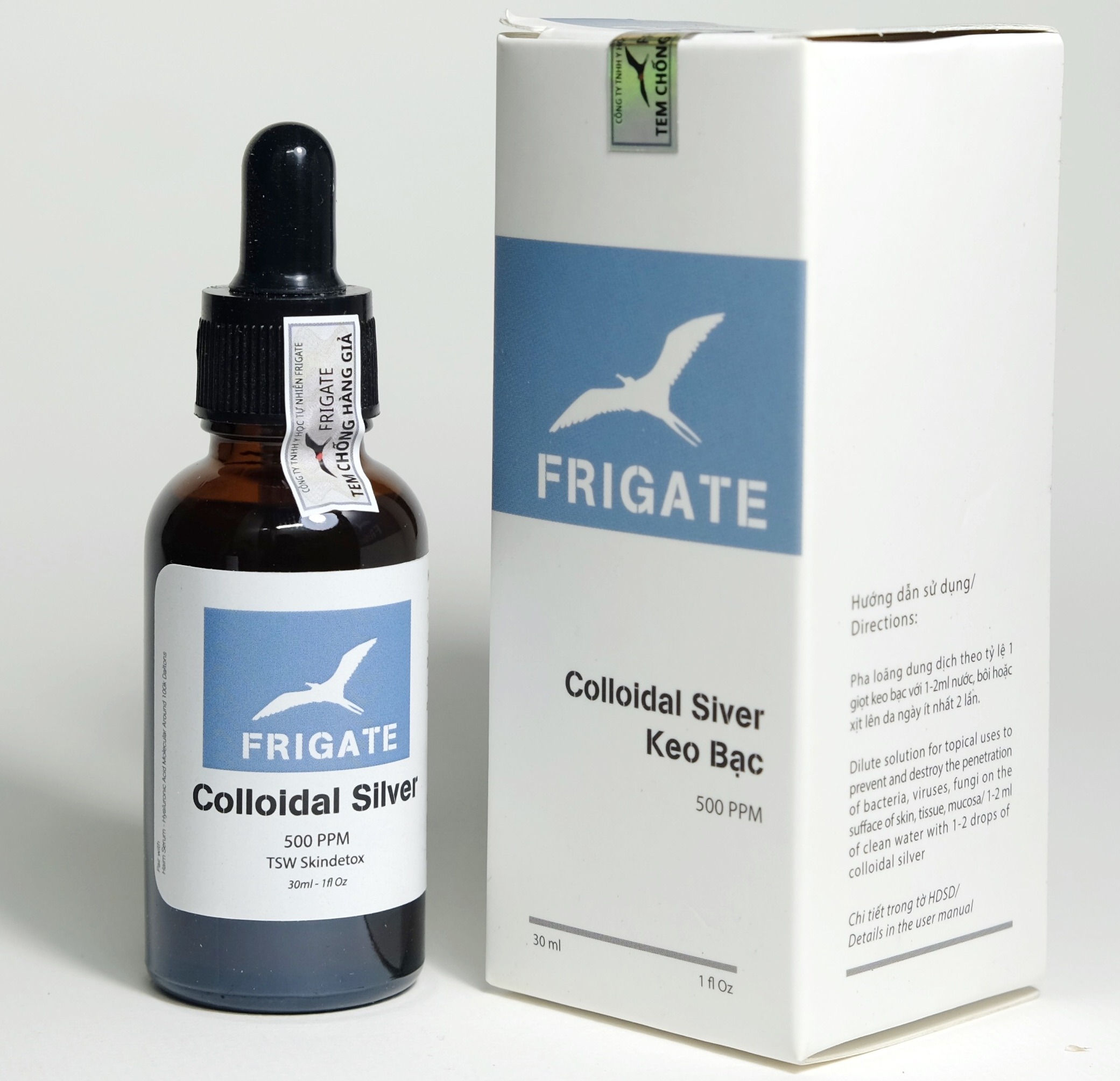 Frigate Colloidal Silver 500ppm