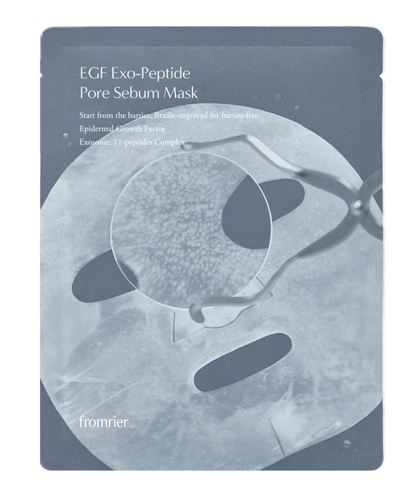 Fromrier Egf Exo-peptide Pore Sebum Mask Sheet 4ea
