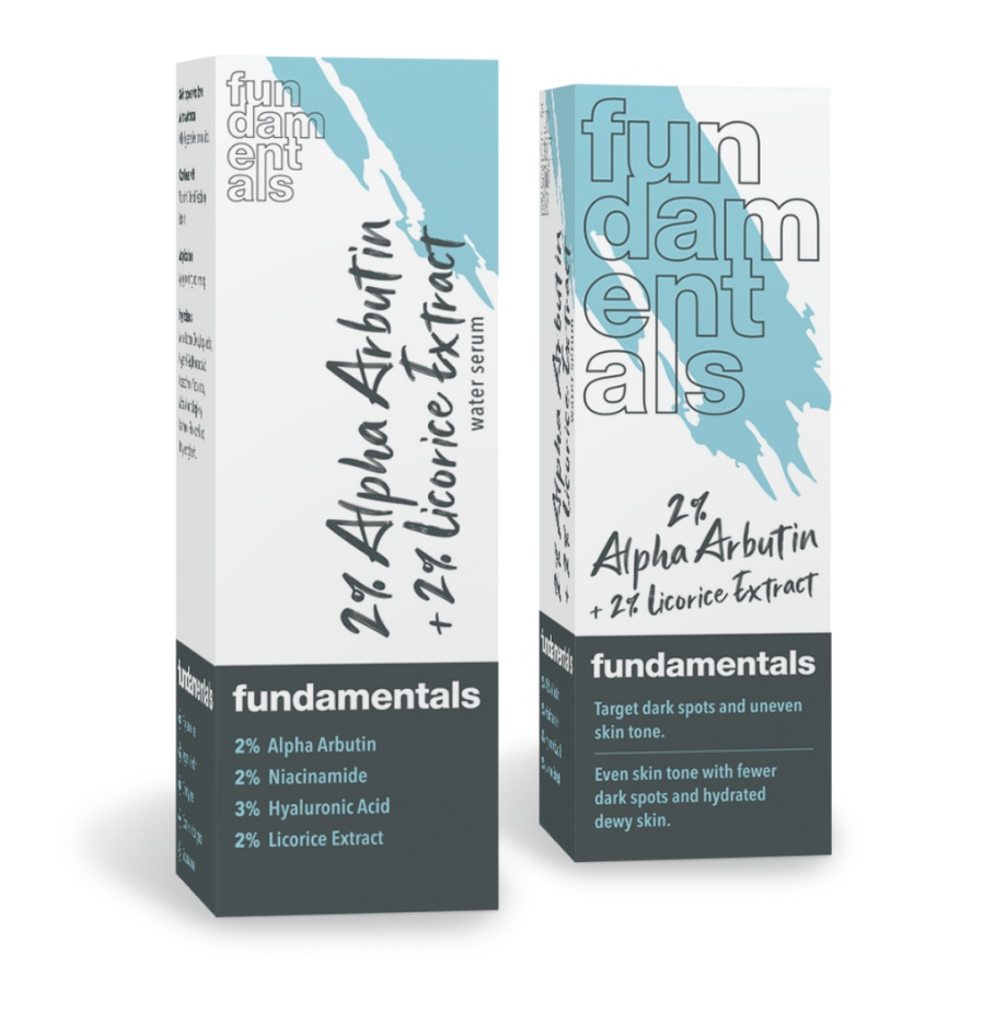 Fundamentals Skincare 2% Alpha Arbutin, 2% Licorice Extract, 2% Niacinamide Serum Pigmentation