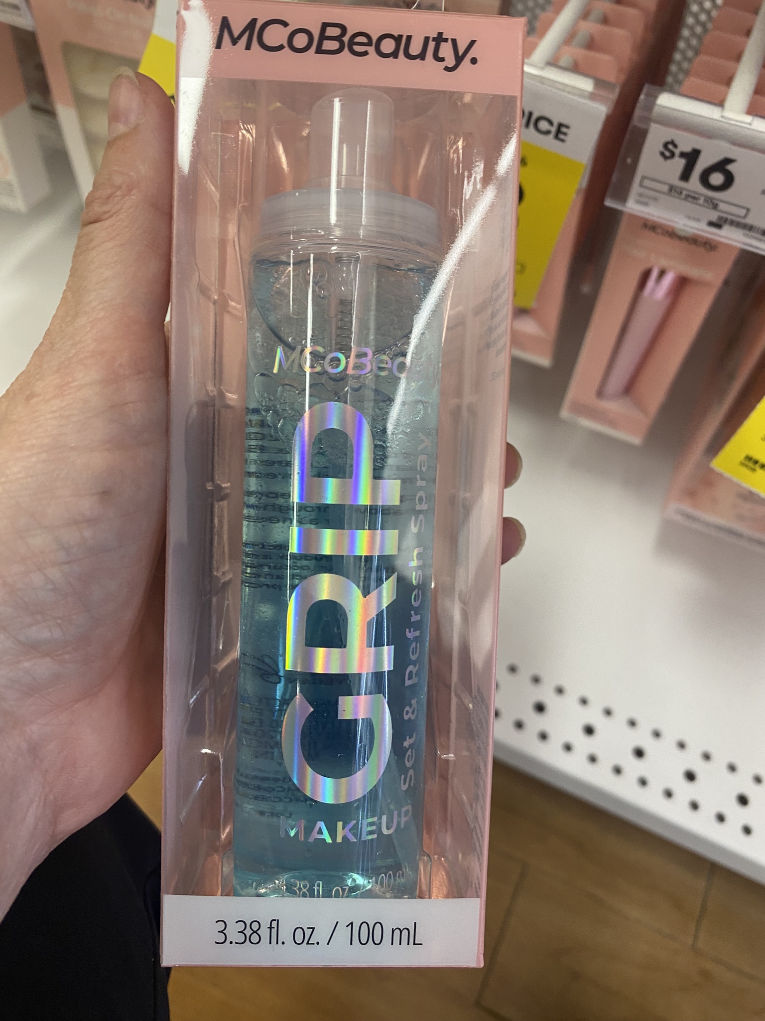 GRWM Cosmetics Grip Set And Refresh Setting Spray