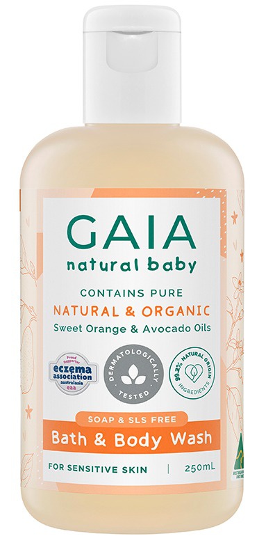 Gaia Natural Baby Bath & Body Wash