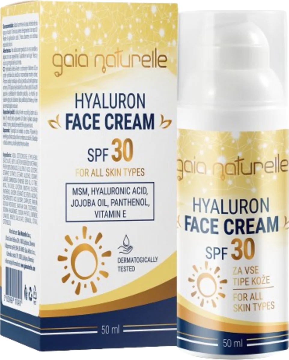 Gaia naturelle Hyaluron Face Cream SPF 30
