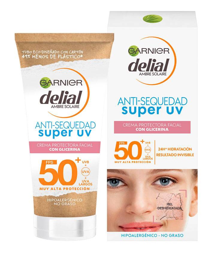 Garnier Ambre Solaire Anti-sequedad Con Glicerina SPF 50