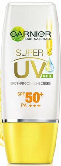 Garnier Bright Complete Super UV Matte Spot Proof Sunscreen SPF 50+