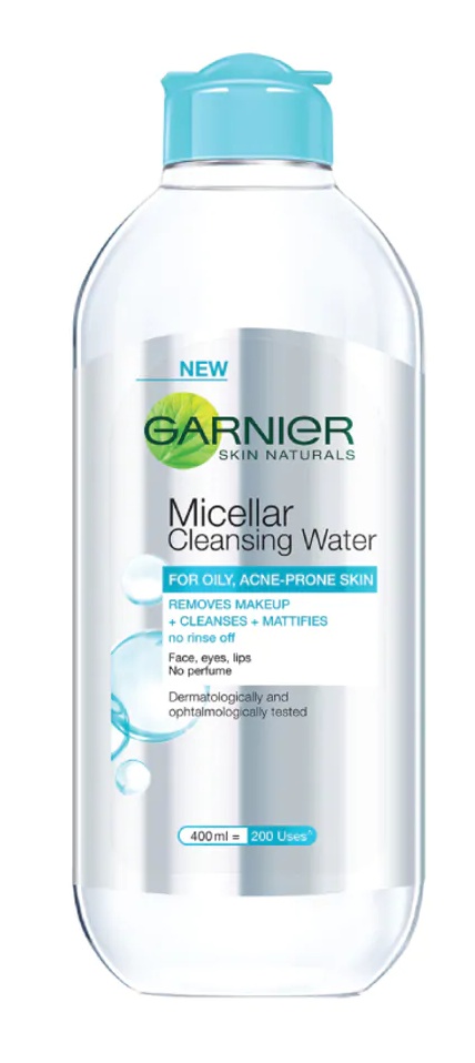 Garnier Pure Active Micellar Cleansing Water For Oily and Acne-prone Skin