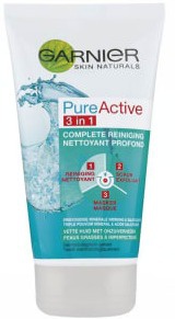Garnier Pureactive 3-in-1 Reiniging Met Klei
