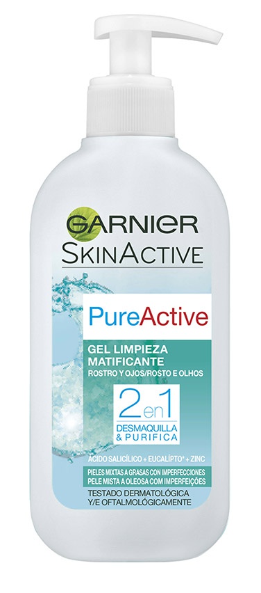 Garnier Skin Active Gel Limpieza Matificante