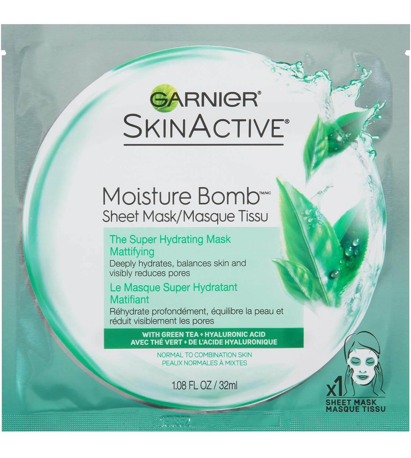 Garnier SkinActive The Super Hydrating Sheet Mask-Mattifying