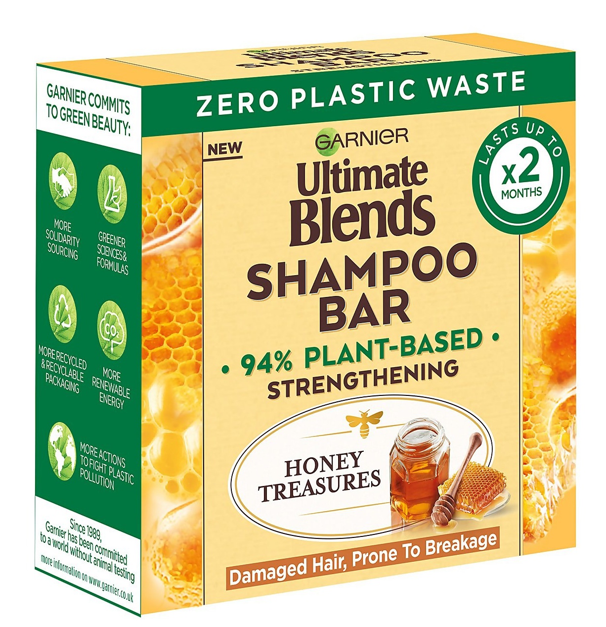 Garnier Ultimate Blends Honey Treasures Shampoo Bar