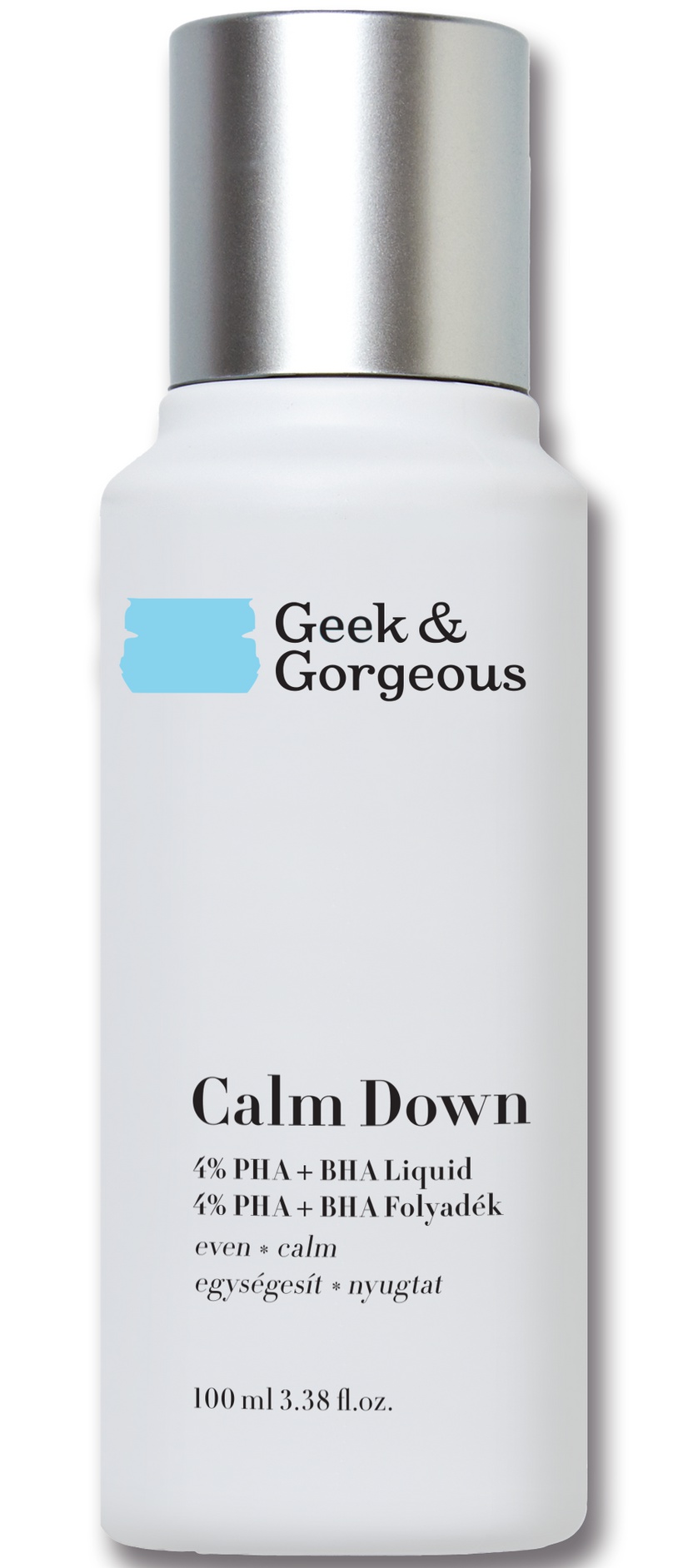 Geek & Gorgeous Calm Down 4% PHA + BHA Liquid