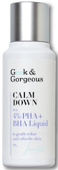 Geek & Gorgeous Calm Down 4% Pha + Bha Liquid (Discontinued)