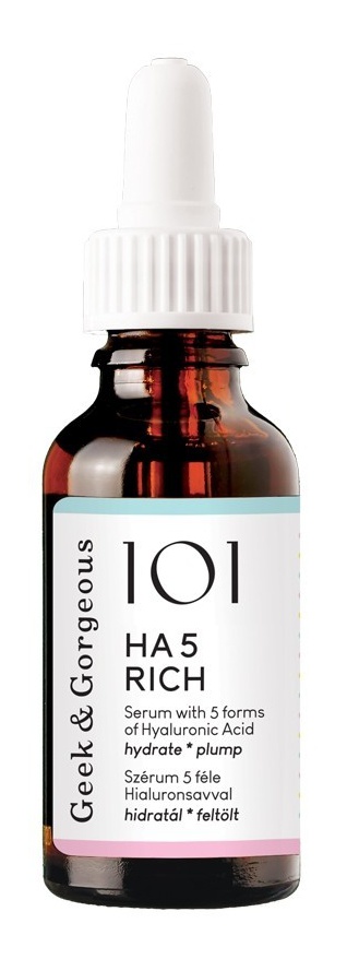 Geek & Gorgeous Ha 5 Rich Hyaluronic Acid Serum