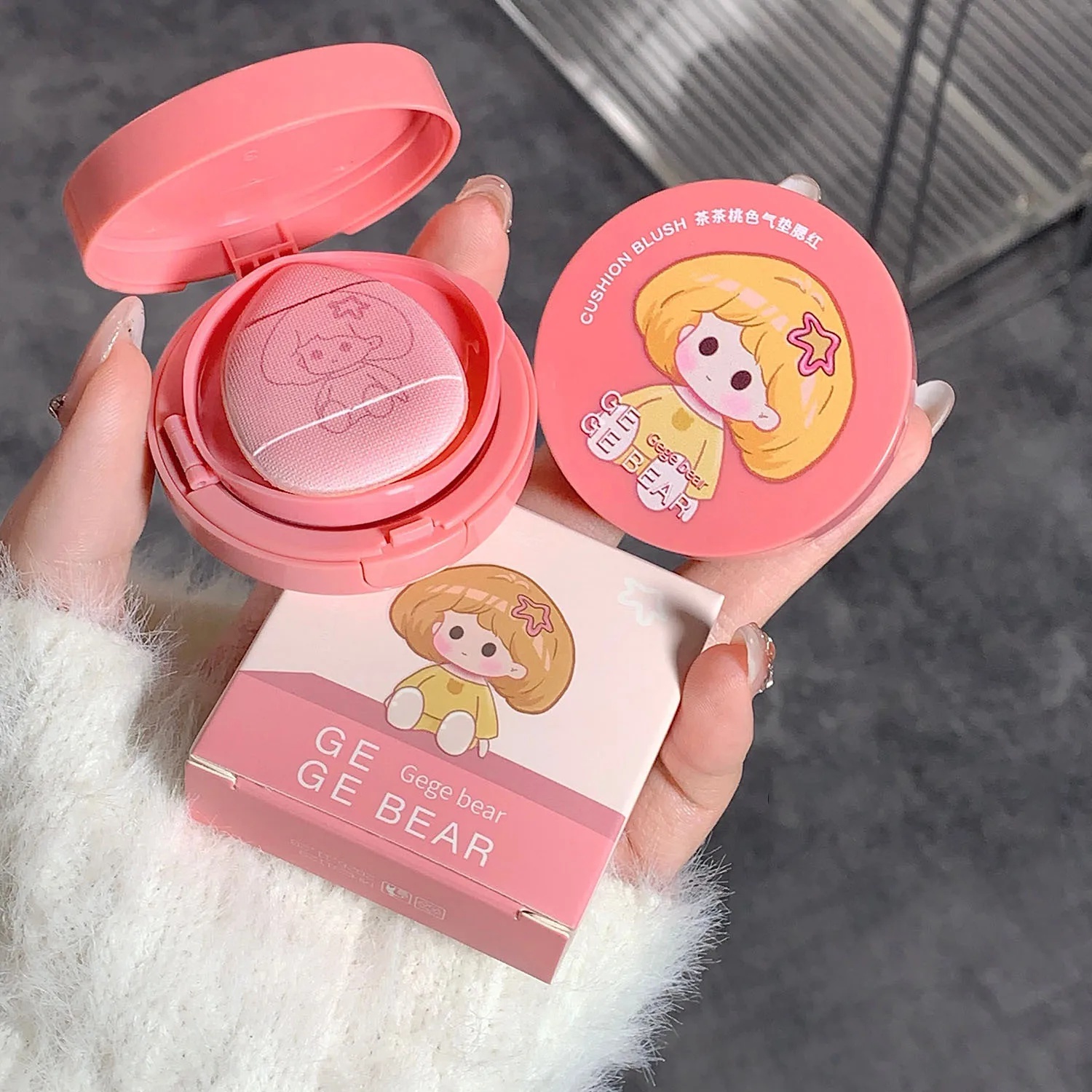 Gege Bear Air Cushion Blusher