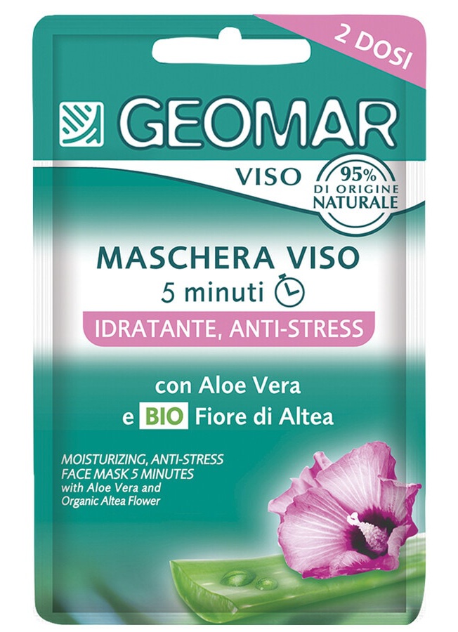 Geomar Maschera Viso | Idratante, Anti-Stress