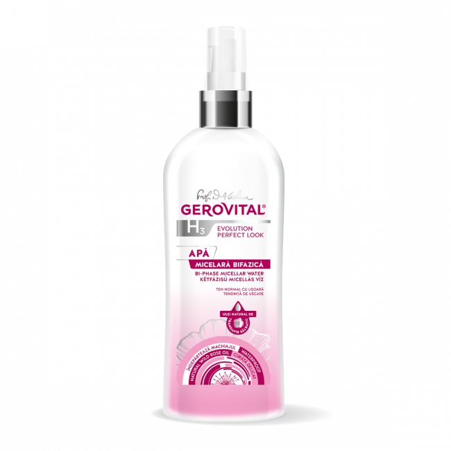 Gerovital H3 Evolution Perfect look Biphasic Micellar Water H3 Evolution Perfect Look
