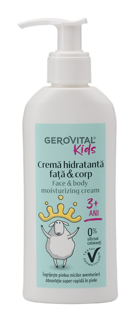 Gerovital kids Crema Hidratanta Fata&corp
