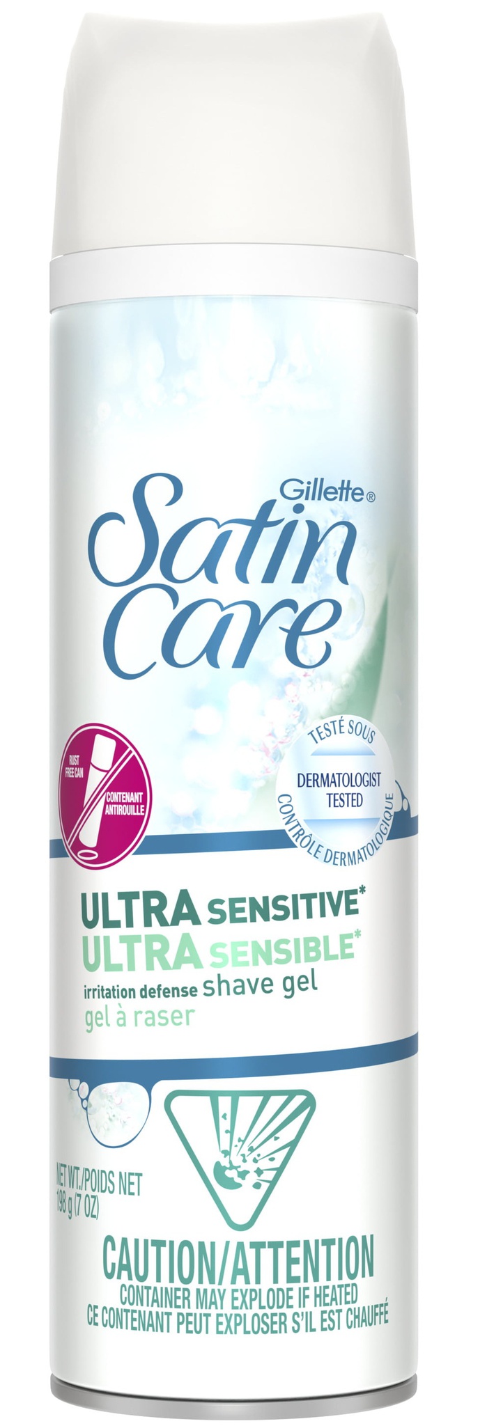 Gillette Satin Care Ultra Sensitive Shave Gel