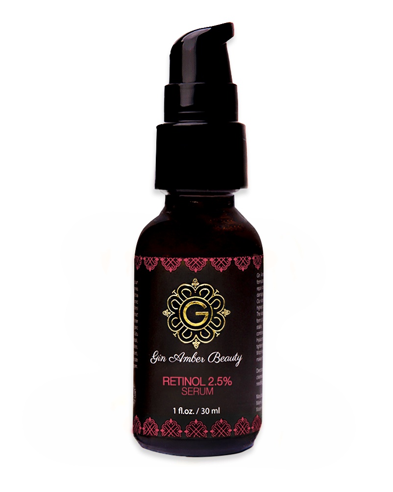 Gin Amber Beauty Natural 2.5% Retinol Serum