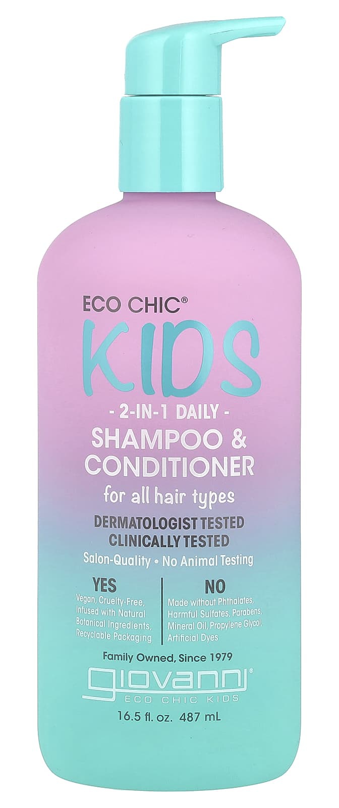 Giovanni Eco Chic Kids Kids 2-in-1 Shampoo & Conditioner