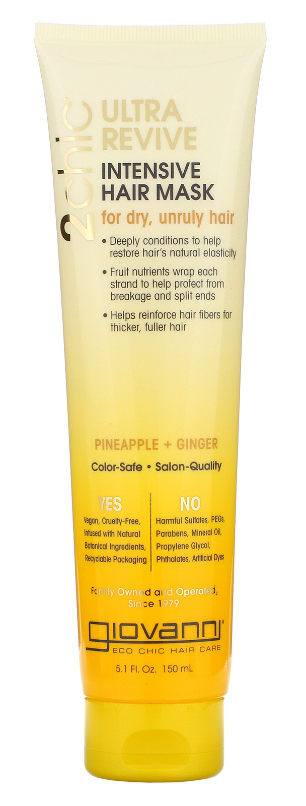 Giovanni Intensive Hair Mask, Pineapple & Ginger