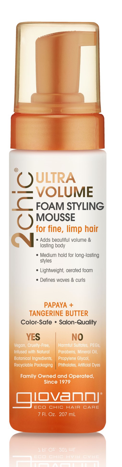 Giovanni Ultra Volume Foam Styling Mousse