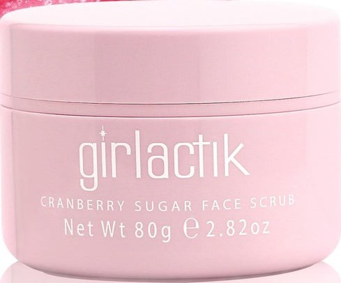 Girlactik Cranberry Sugar Face Scrub