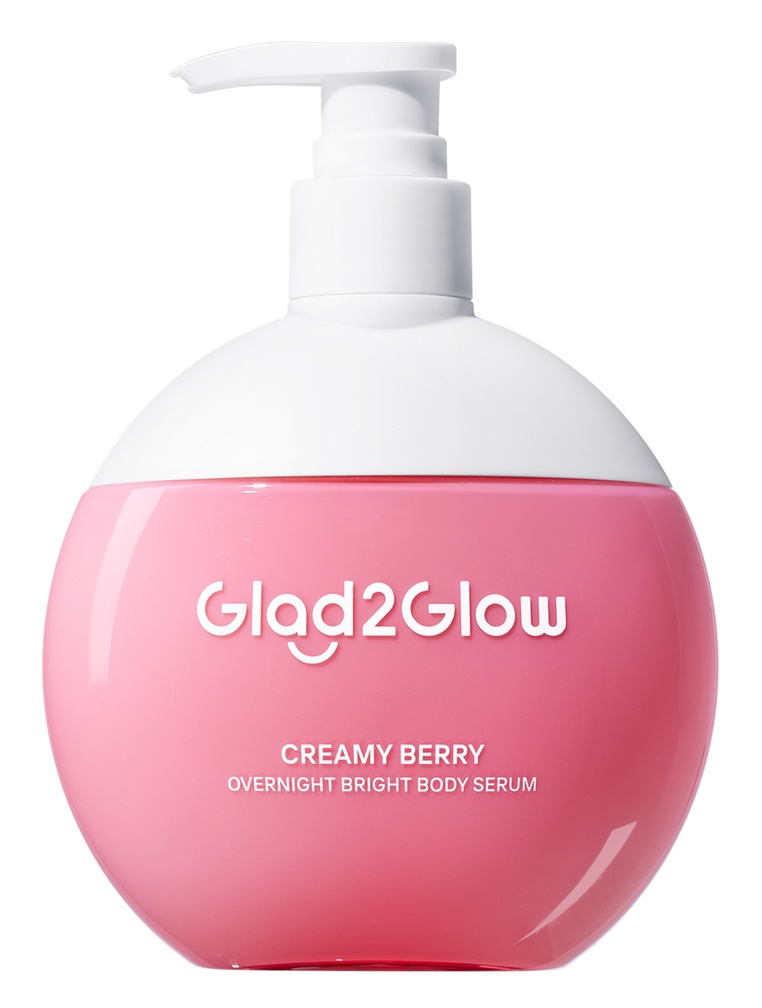 Glad2Glow Creamy Berry Overnight Bright Body Serum