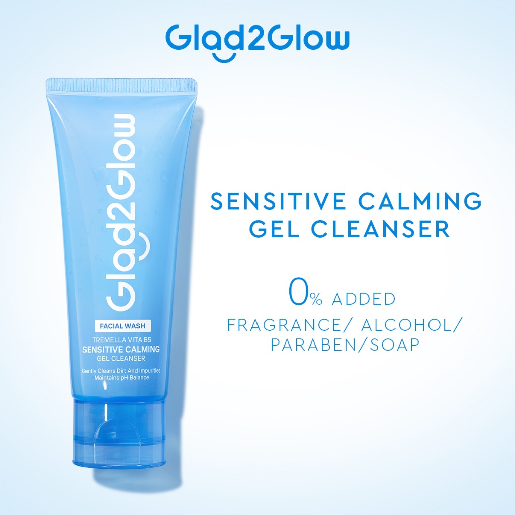 Glad2Glow Tremella Vita B5 Sensitive Calming Gel Cleanser