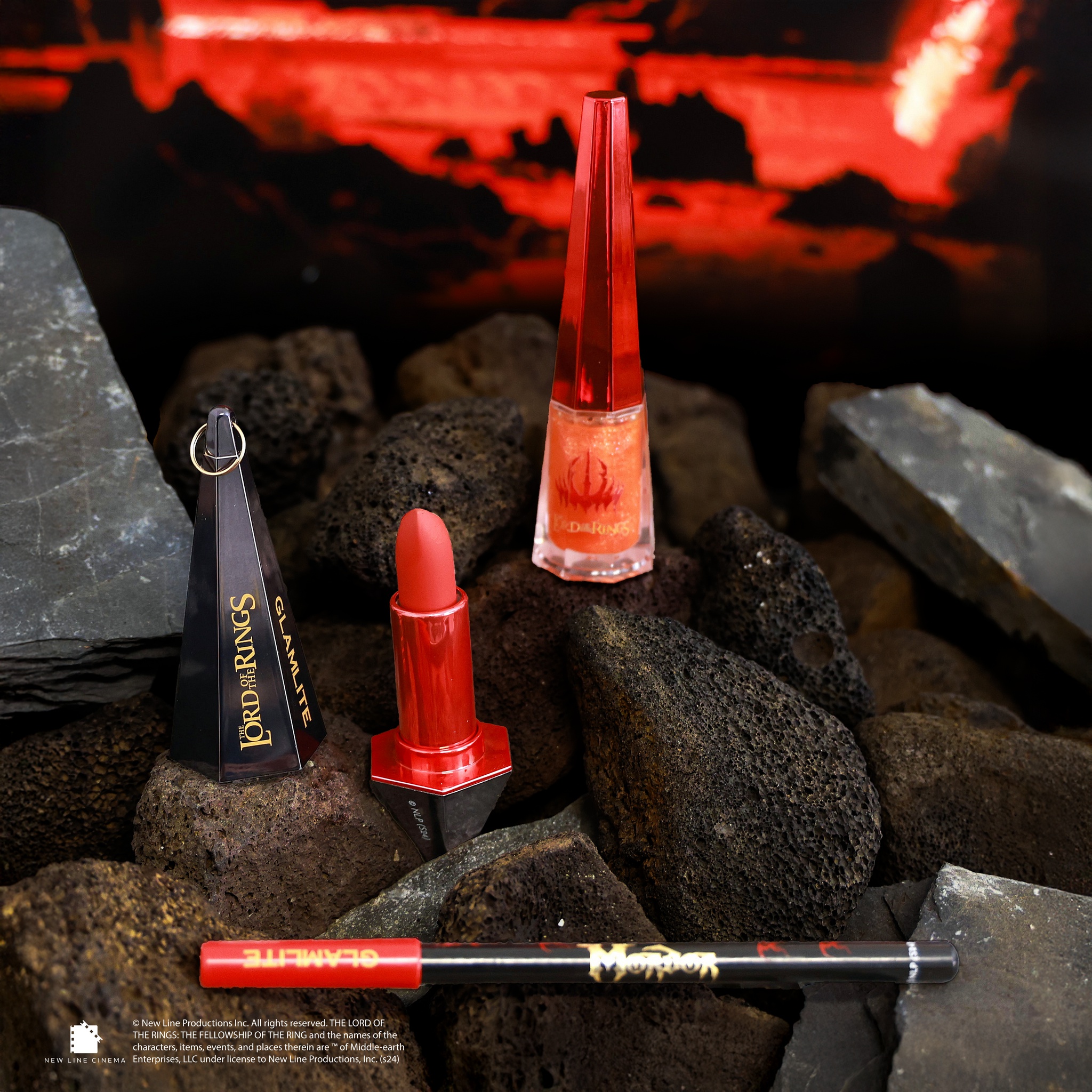 Glamlite The Lord Of The Rings Eye Of Sauron Lip Kit - Lipstick