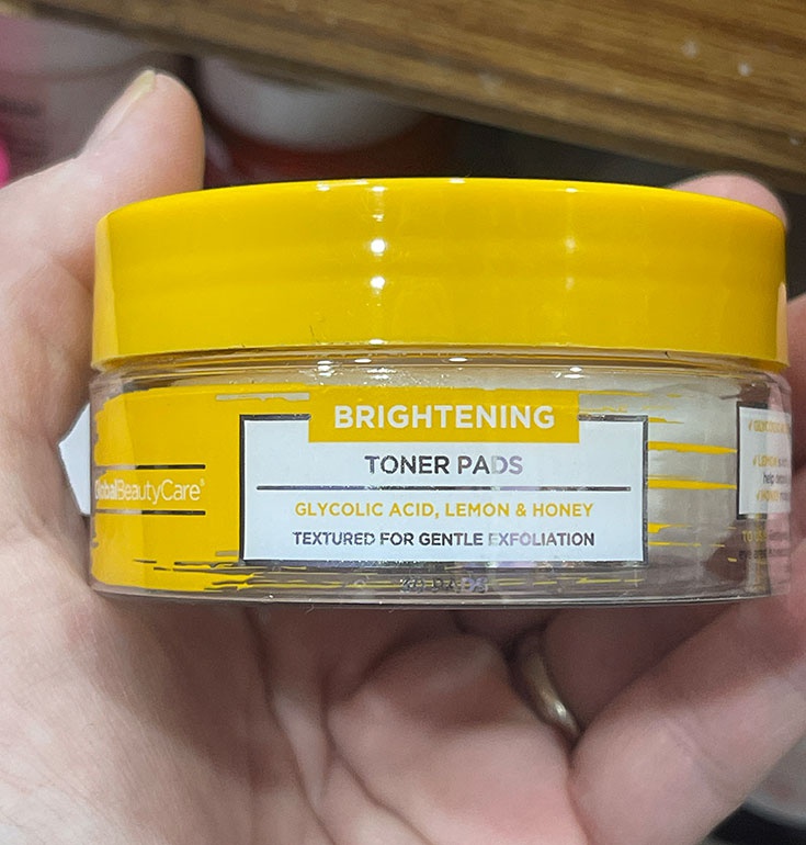 Global Beauty Care Brightening Toner Pads
