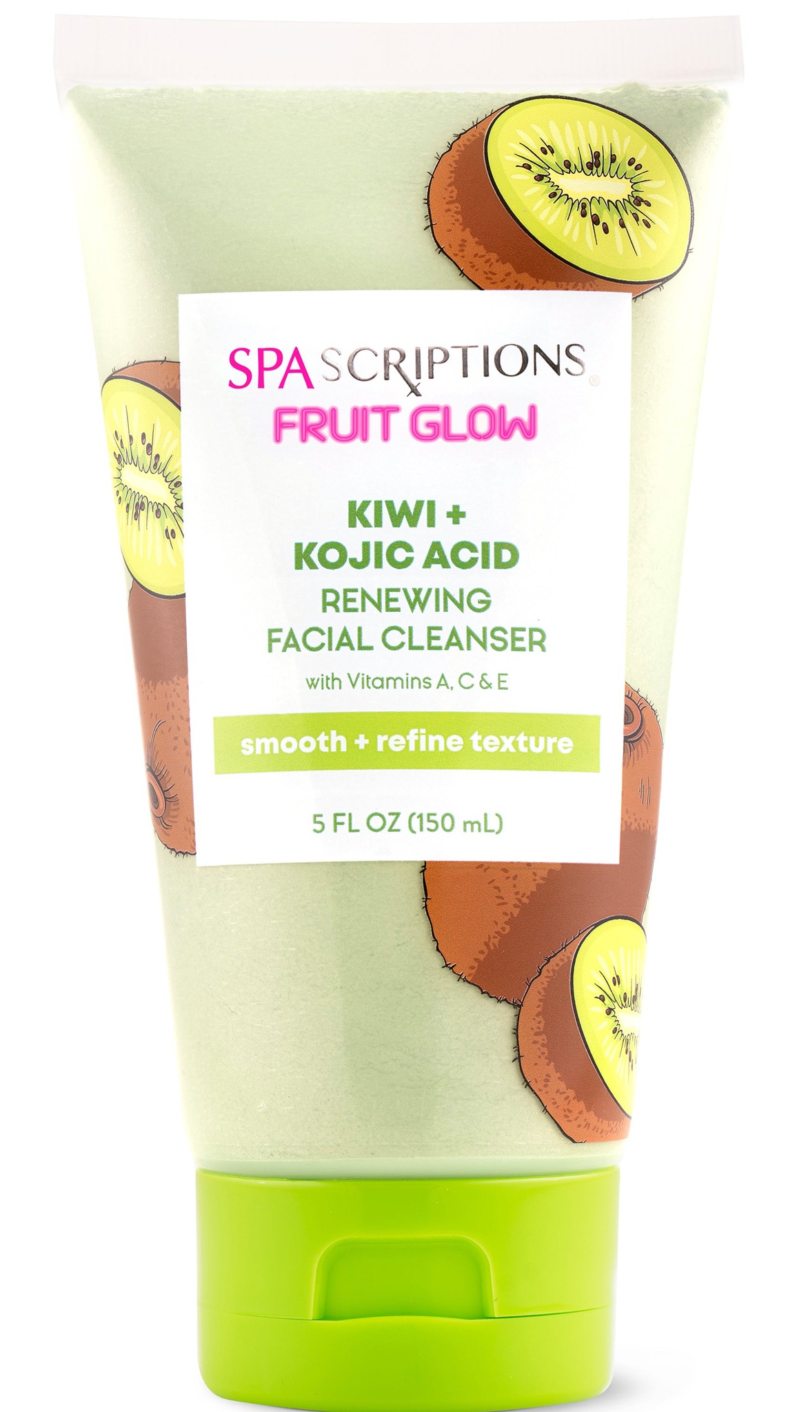 Global Beauty Care Kiwi + Kojic Acid Renewing Facial Cleanser