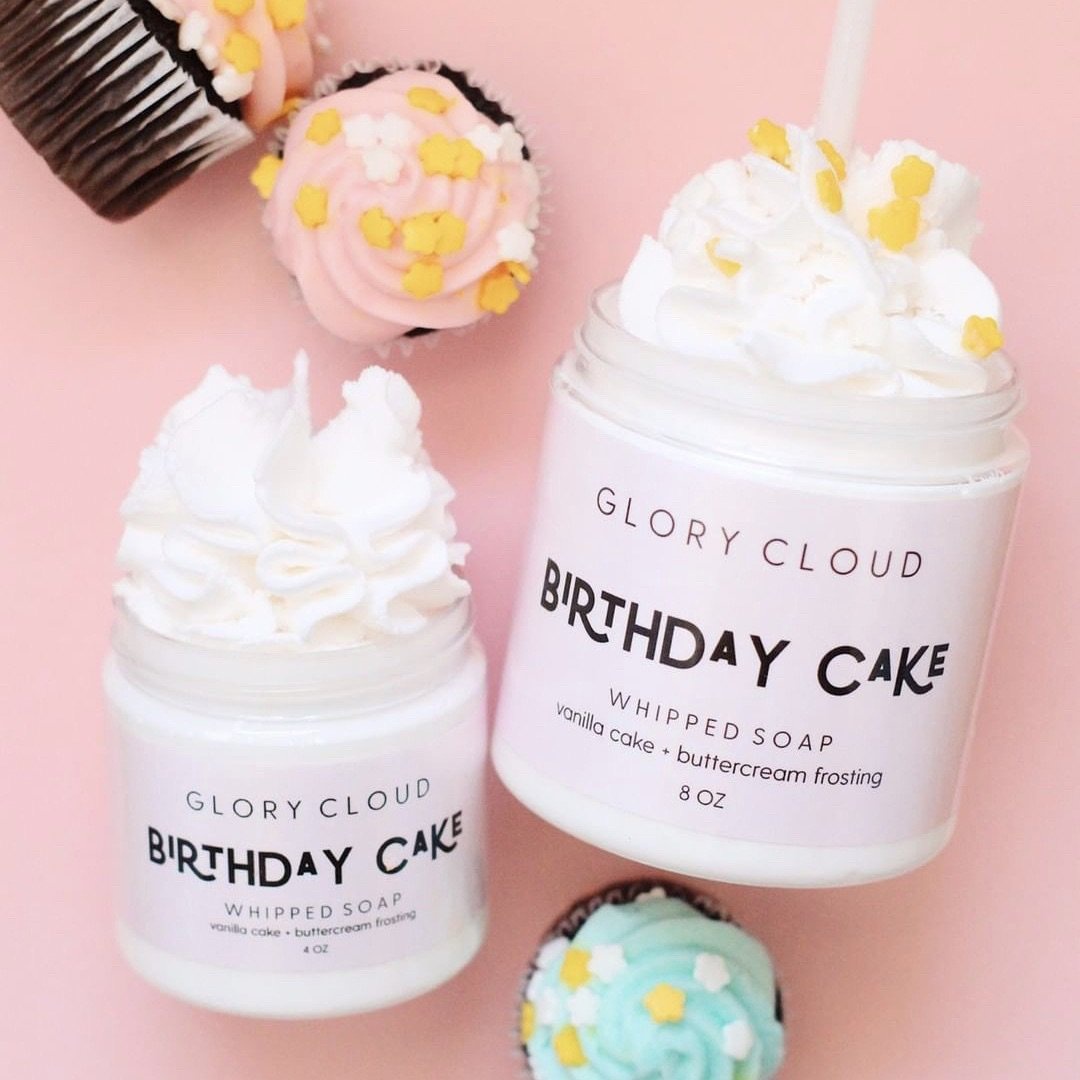 Glory Cloud Cloud Soap - Birthday Cake