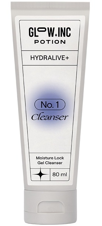 Glow.Inc Potion Hydralive+ Moisture Lock Gel Cleanser