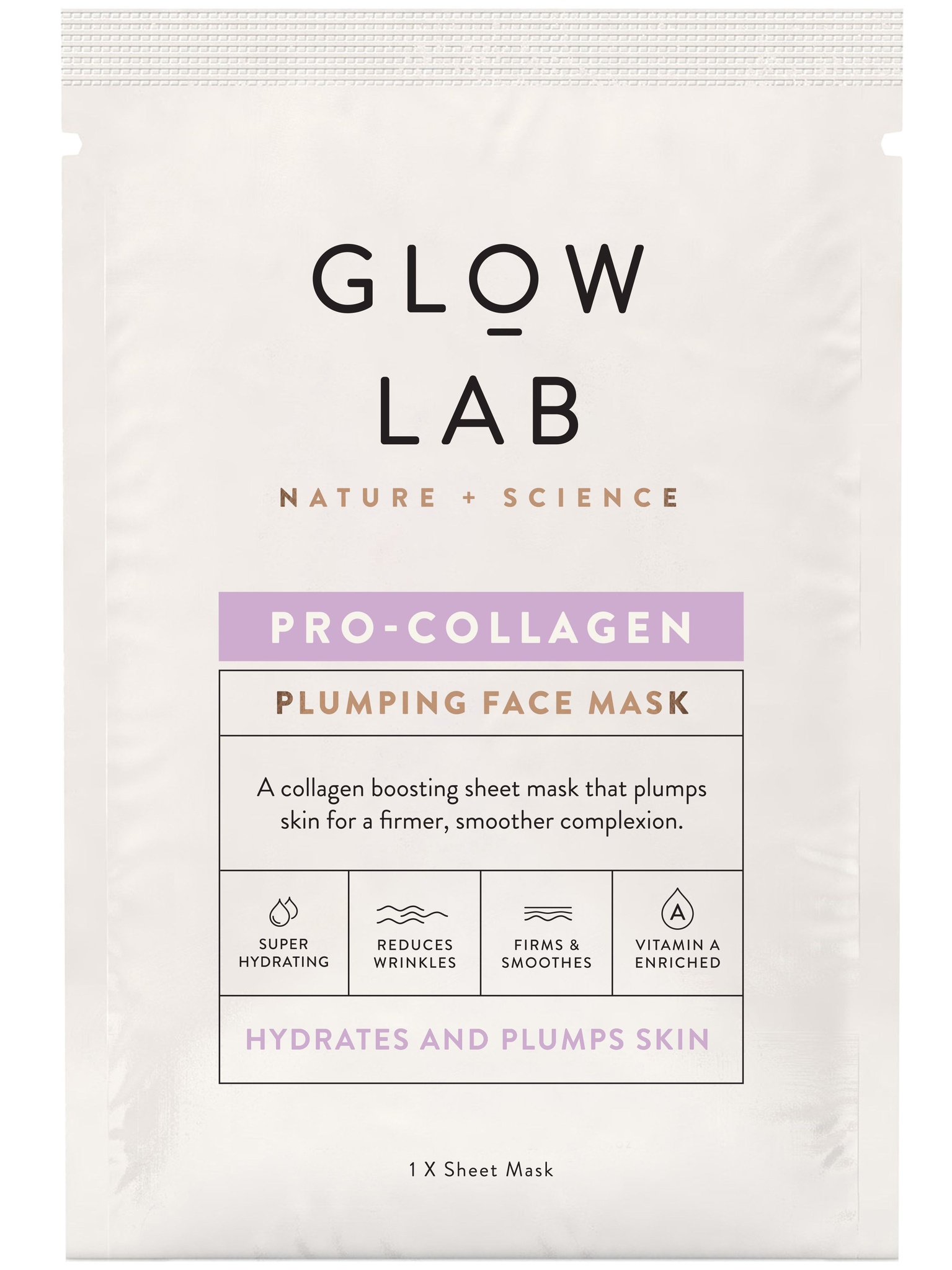 Glow Lab Pro-collagen Plumping Face Mask