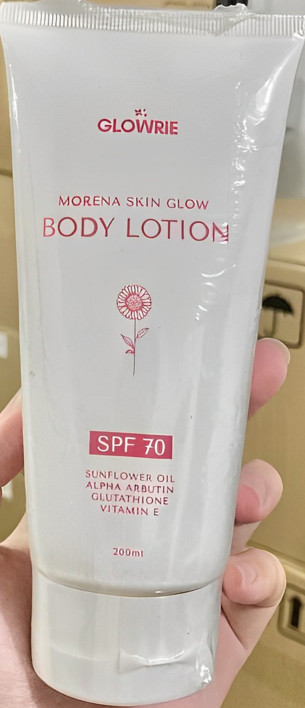 Glowrie Morena Skin Glow Body Lotion SPF 70