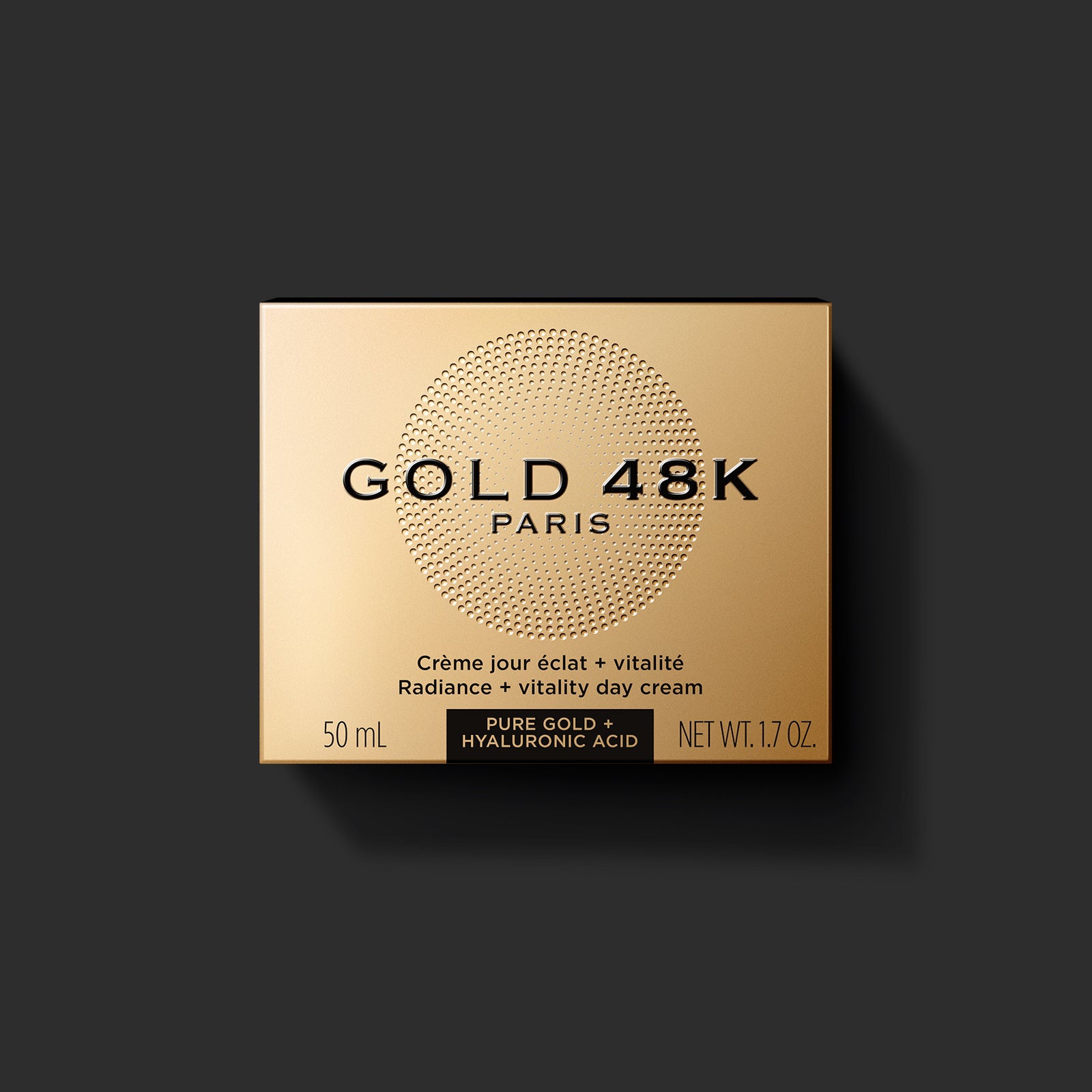 Gold 48K Day Cream - Radiance & Vitality Hyaluronic Acid + Pure Gold