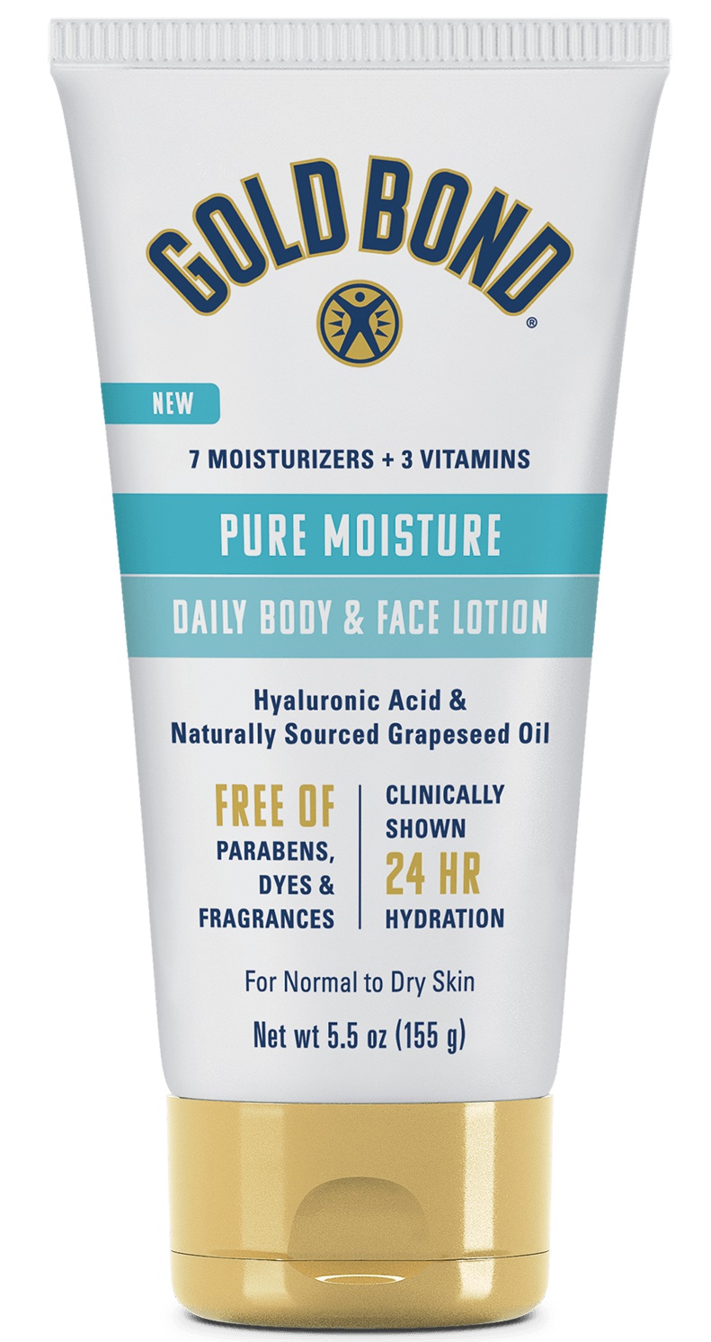 Gold Bond Pure Moisture Body And Face Lotion