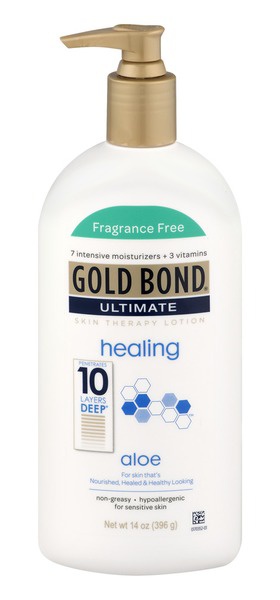 Gold Bond Ultimate Healing Lotion With Aloe Fragrance-Free