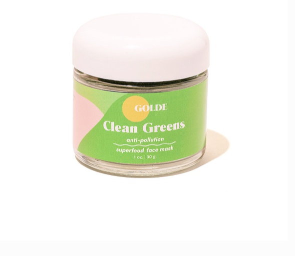 Golde Clean Greens Face Mask