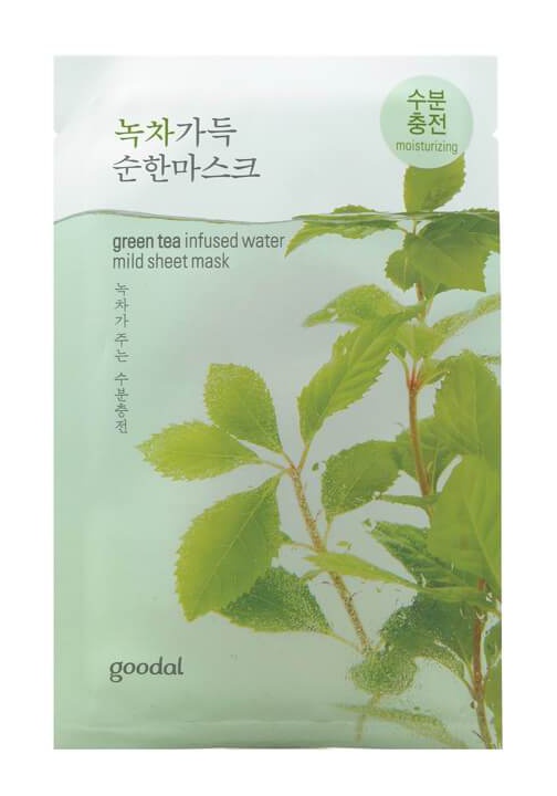 Goodal Green Tea Infused Water Mild Sheet Mask