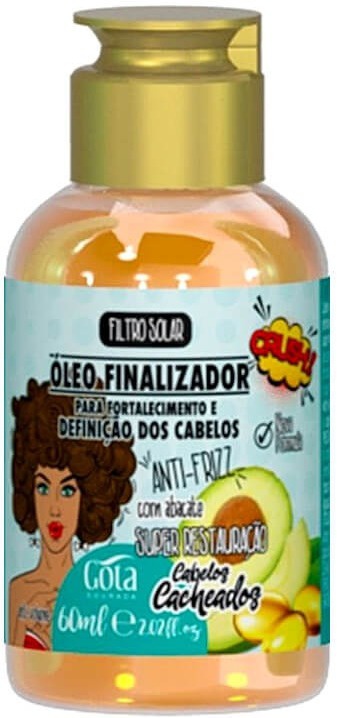 Gota Dourada Oleo Finalizador Fortalecimento