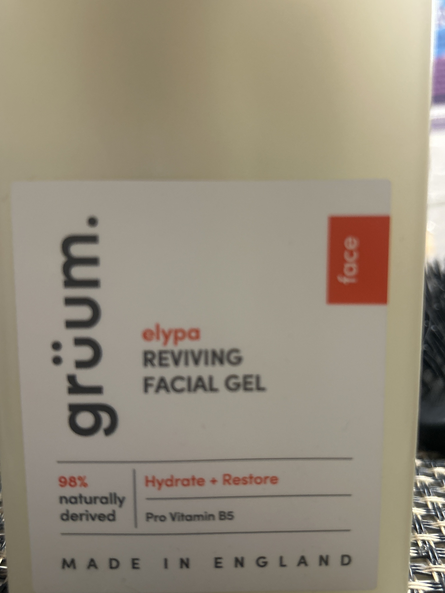 Grüum Facial Reviving Gel